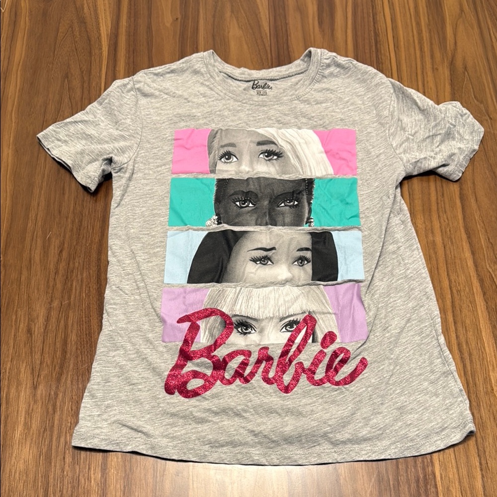 Barbie Multicolor Graphic Kids Tee